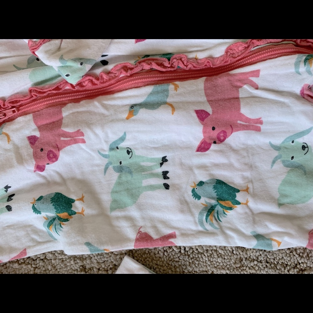 Kickee Pants Ruffle Footie